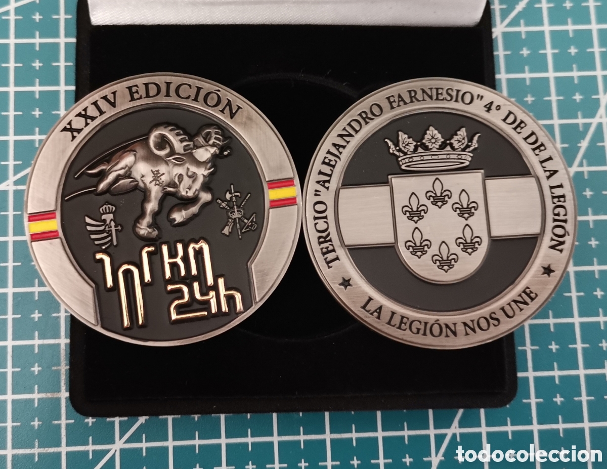 Coleccionismo: Moneda Legi&oacute;n Espa&ntilde;ola carrera 101km 24h Ronda XXIV Edici&oacute;n