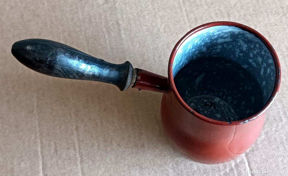 Coleccionismo: Chocolatera de chapa esmaltada - Foto 6