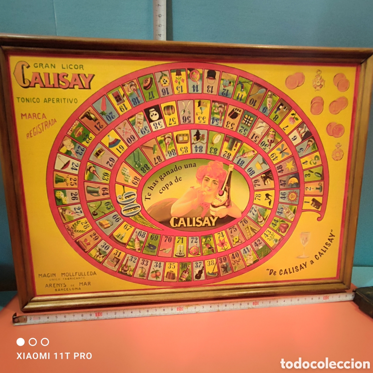 Collecting: Juego de la oca de licor Calisay Arenys de mar.