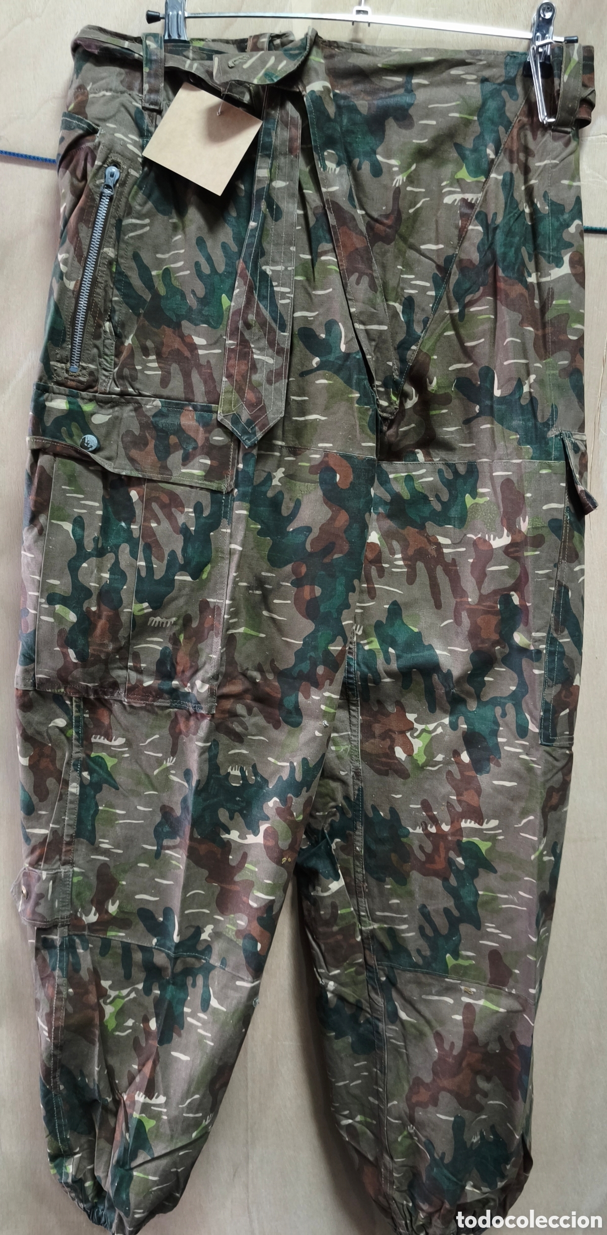 Coleccionismo: PANTAL&Oacute;N PARACAIDISTA 5 M-61 ROCOSO A&Ntilde;OS 60/70 88&times;105 CMS