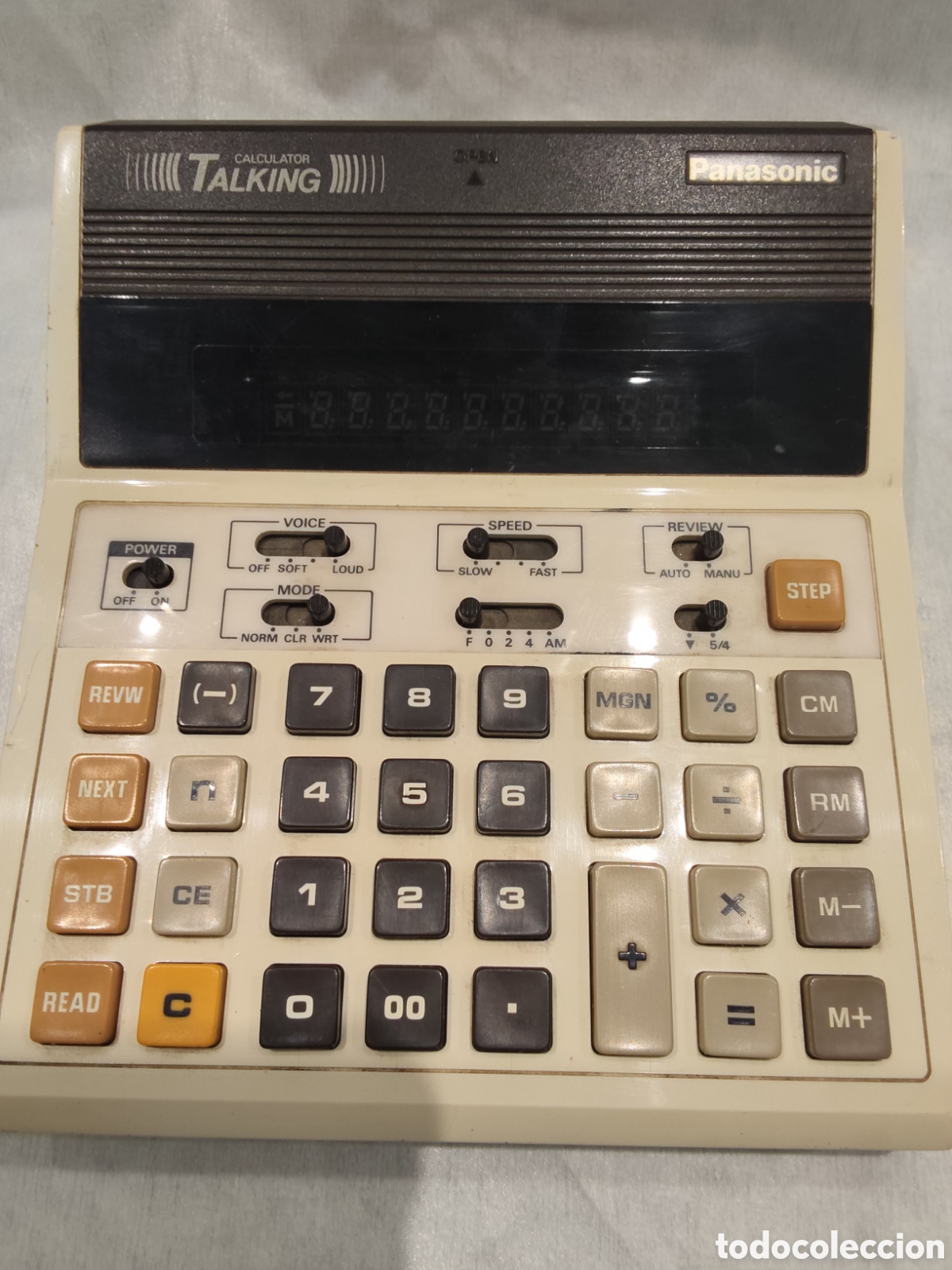 Coleccionismo: Calculadora Parlante Panasonic JE-165U Vintage