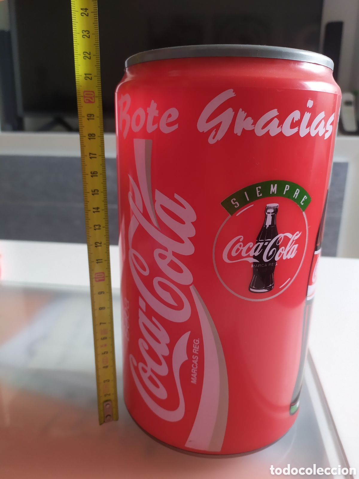 Coleccionismo: Bote gracias Coca cola