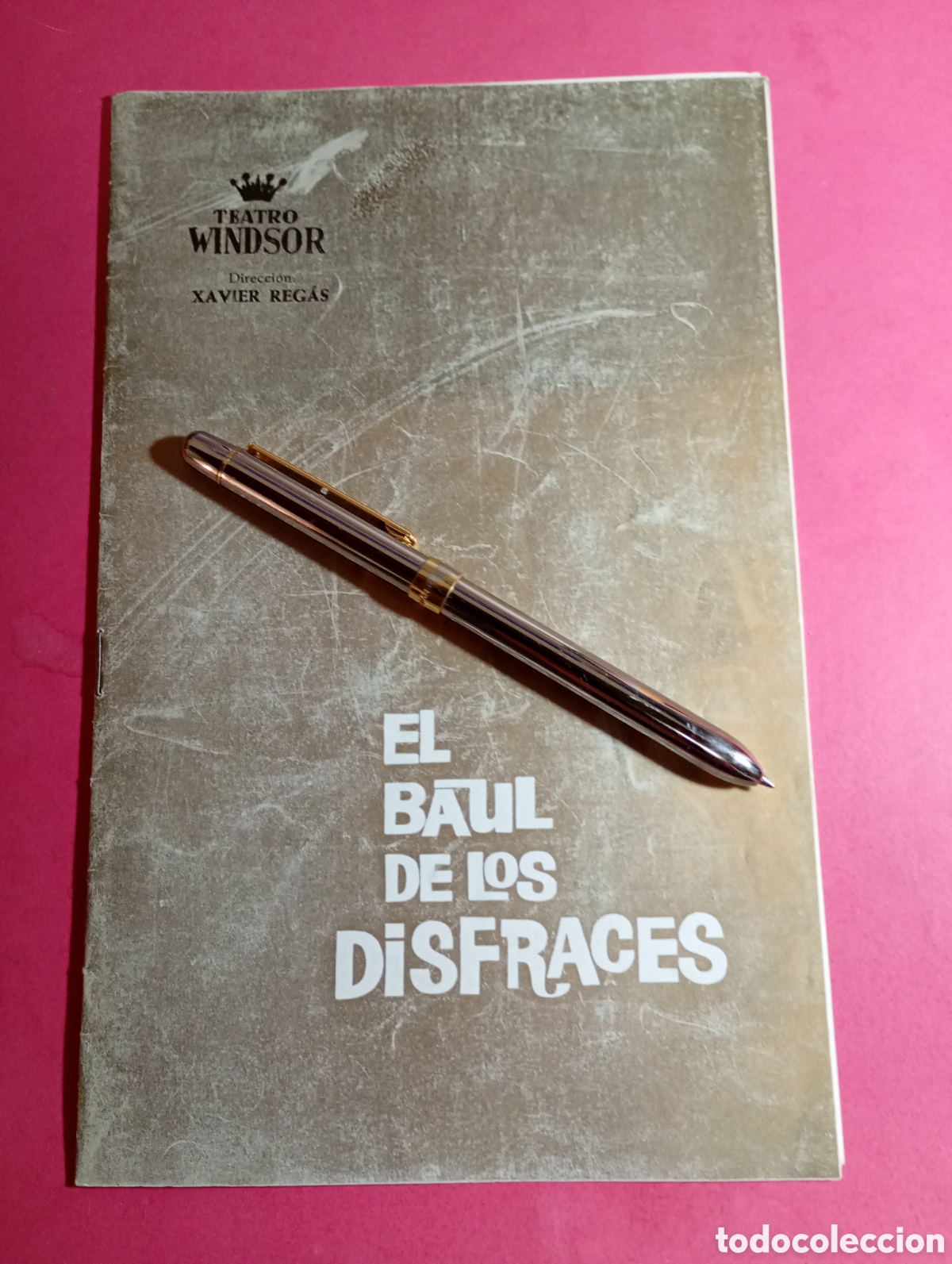 Coleccionismo: BARCELONA TEATRO WINDSOR ''EL B&Aacute;UL DE LOS DISFRACES'' DE JAIME SALOM DIR. JOS&Eacute; M&ordf; LOPERENA C. LEMOS