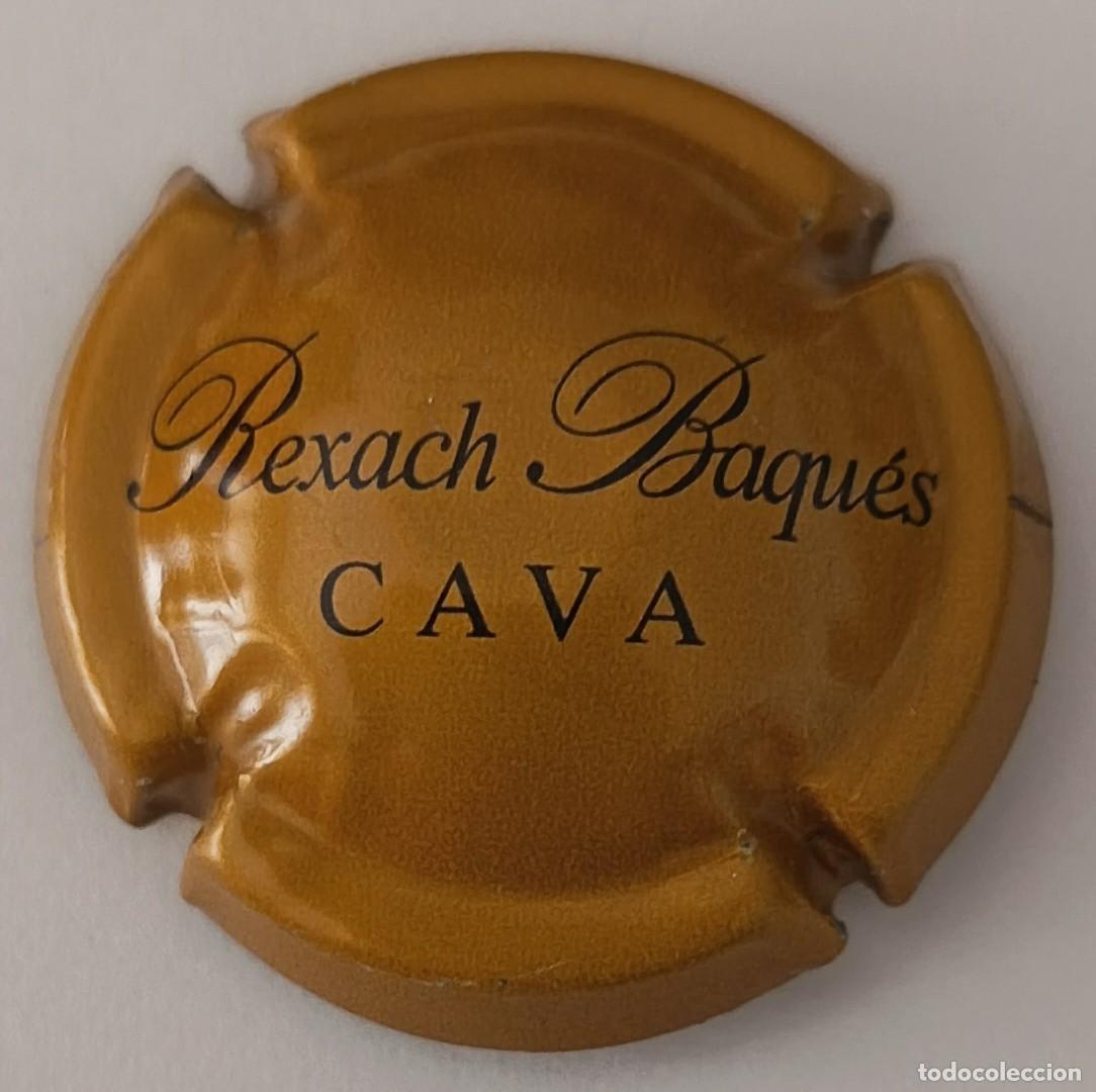 Coleccionismo: Placa Chapa de Cava. Rexach Baques. Cava.