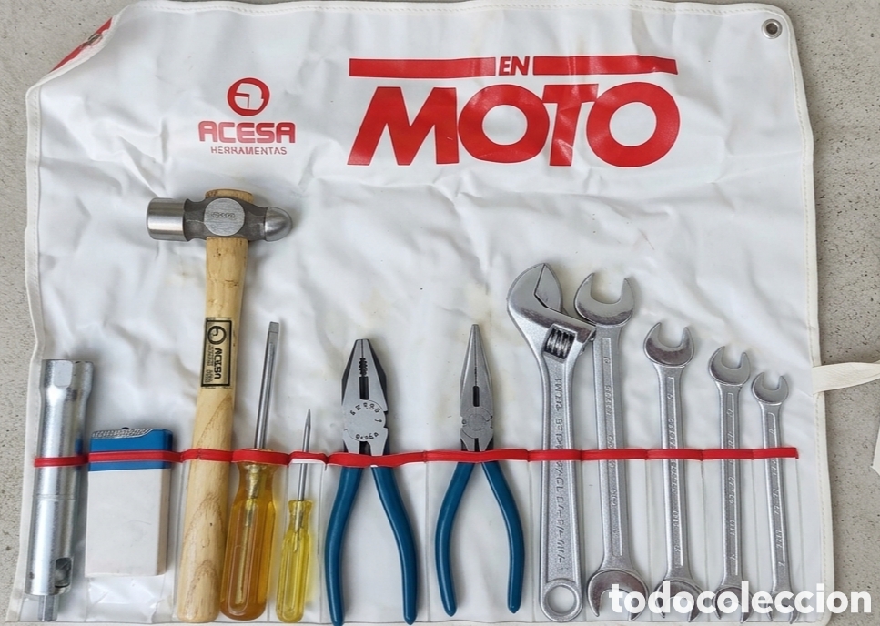 Coleccionismo: Set vintage de herramientas Acesa.