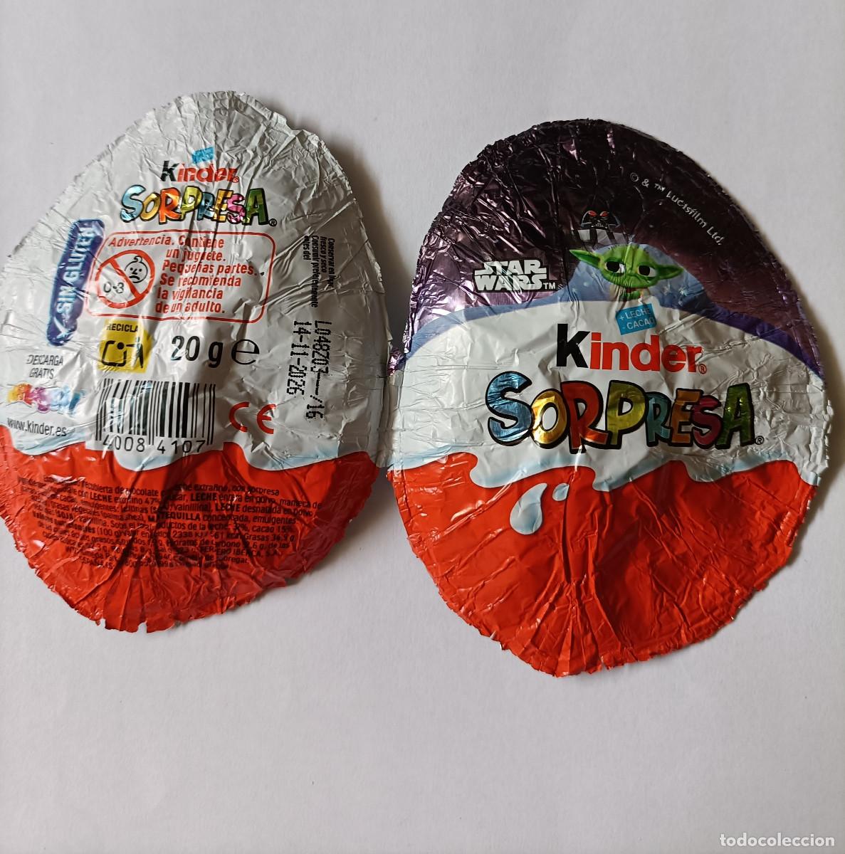 Coleccionismo: envoltorio star wars envoltorio huevo packaging 2026 guerra galaxias kinder