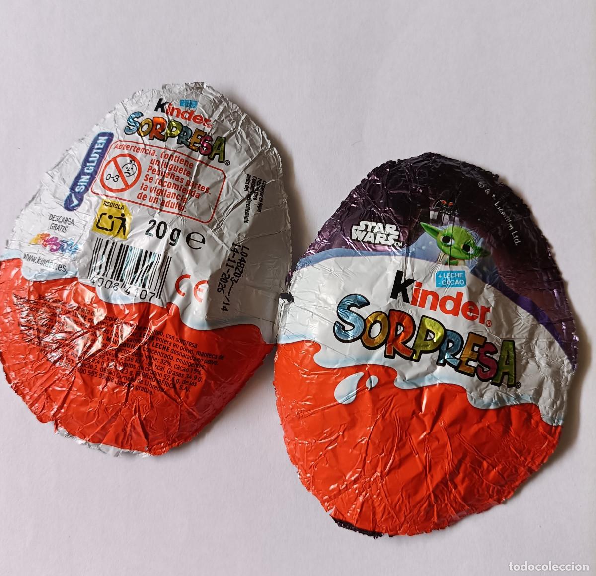 Coleccionismo: envoltorio star wars envoltorio huevo packaging 2026 guerra galaxias kinder