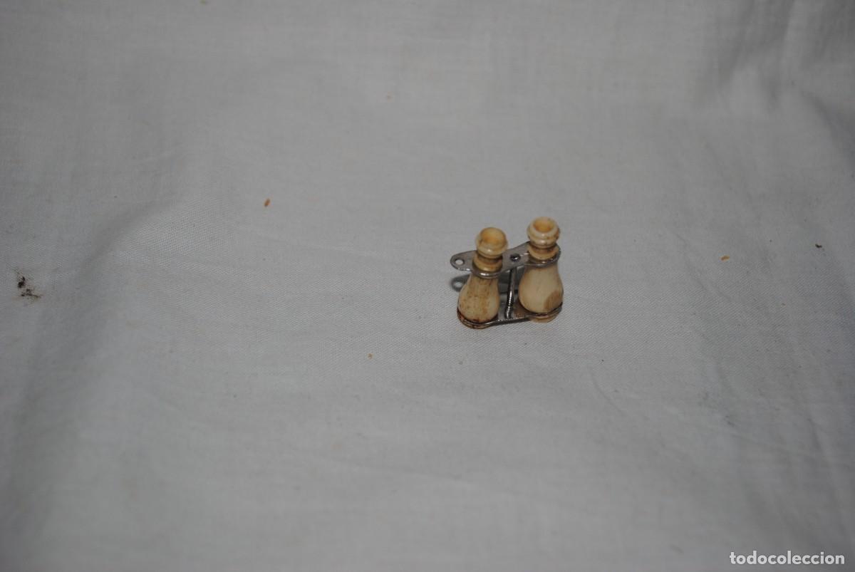Coleccionismo: PRISMATICOS MINI DE HUESO . - Foto 2