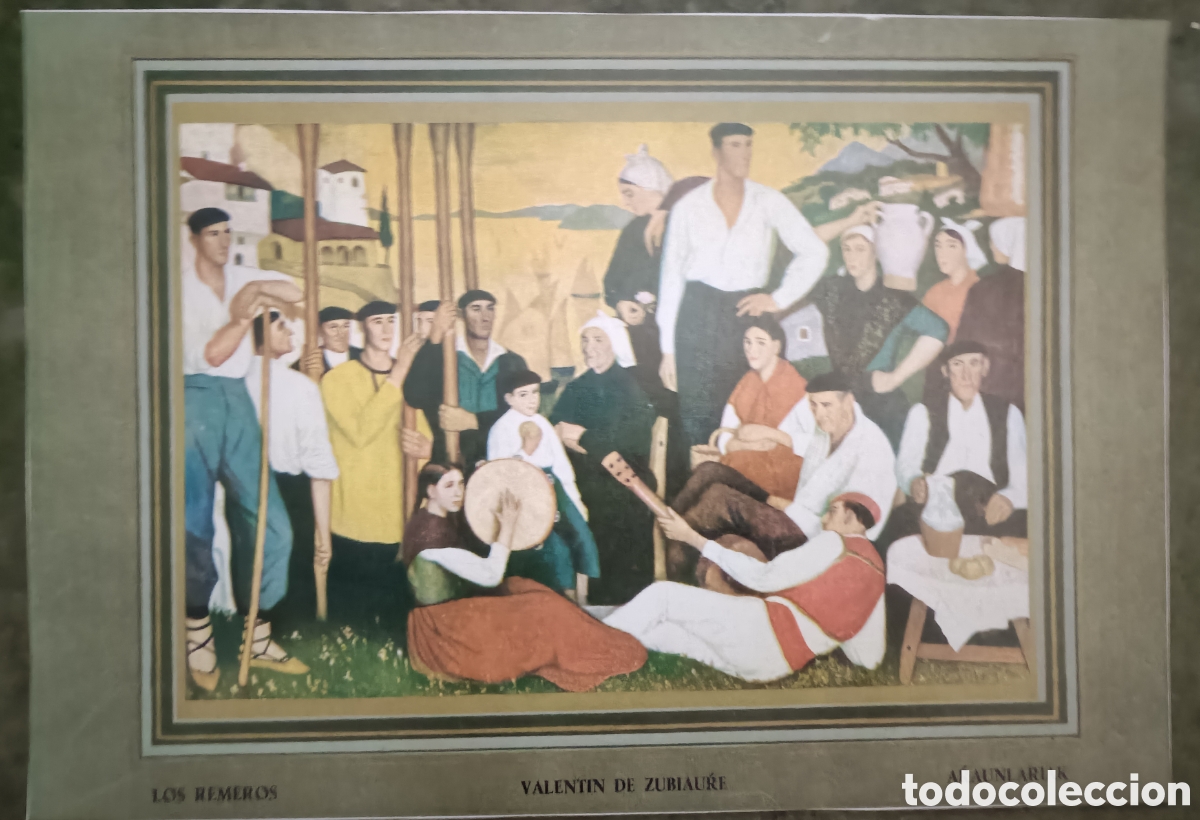 Coleccionismo: Lamina. Valent&iacute;n de Zubiaure.