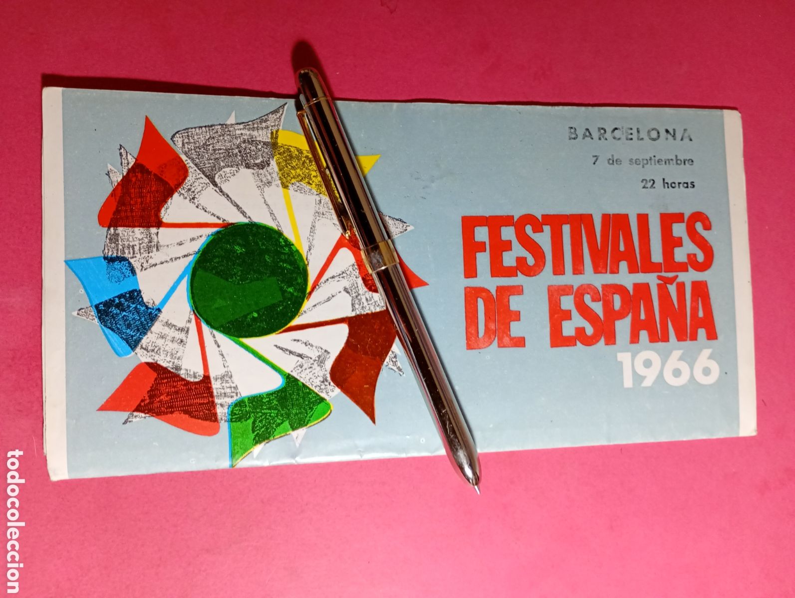 Coleccionismo: FESTIVALES DE ESPA&Ntilde;A 1966 BCN LICEO ''BALLET MOISSEIEV'' DANZAS DE LA U.R.S.S. FIRMAS BAILARINES/AS
