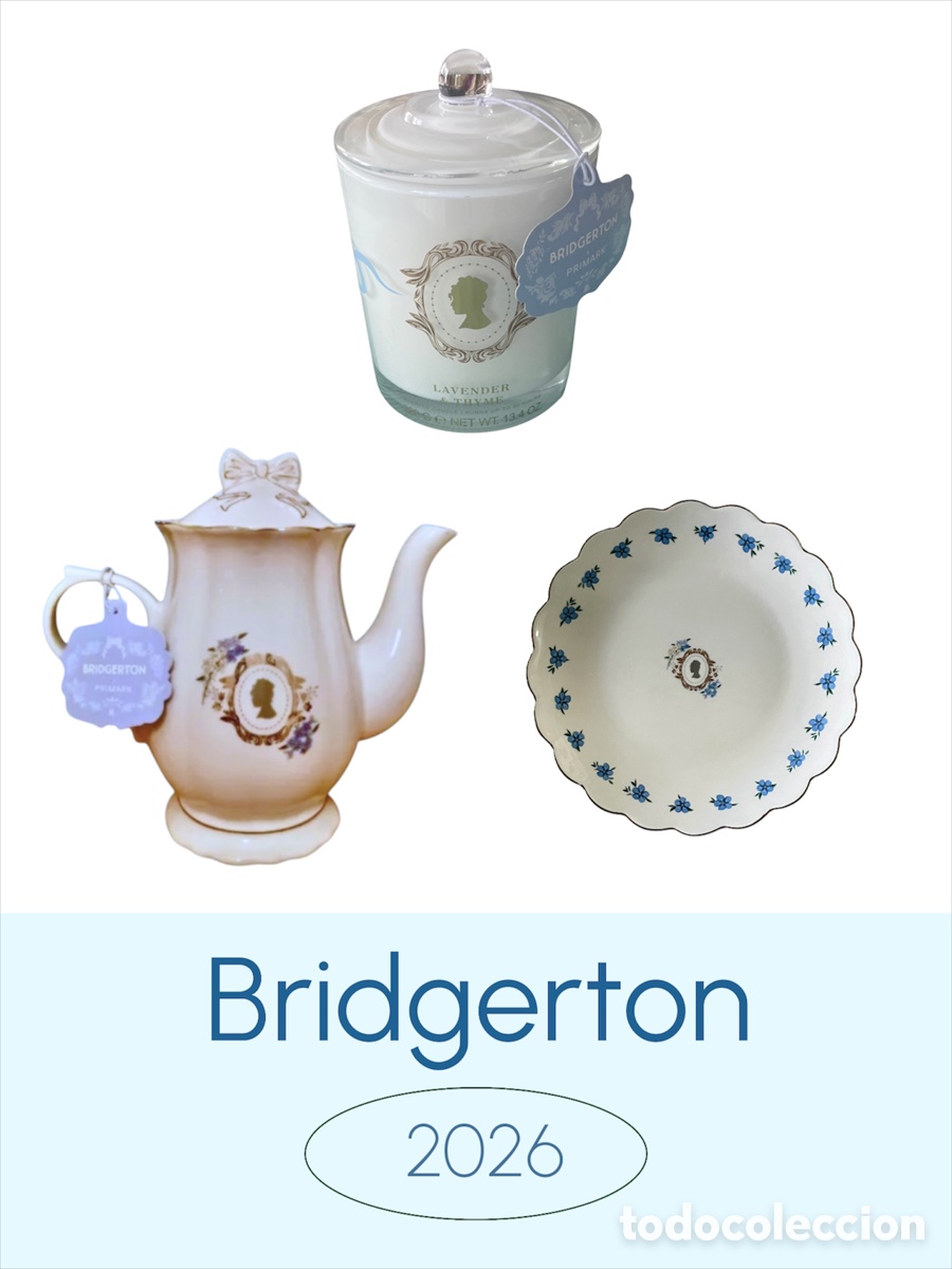 Coleccionismo: Lote decoraci&oacute;n Bridgerton 2026
