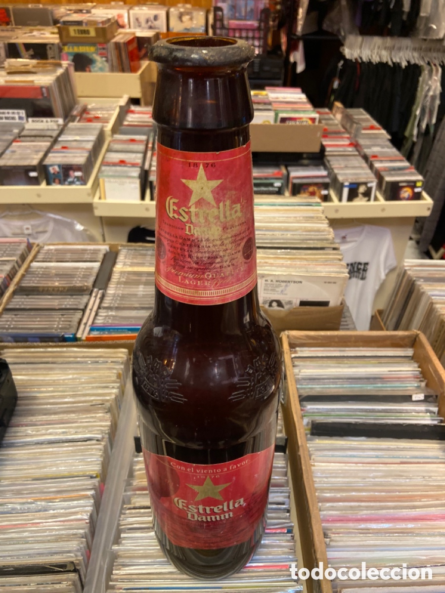Coleccionismo: Botella gigante estrella Damm 48 cms - Foto 3