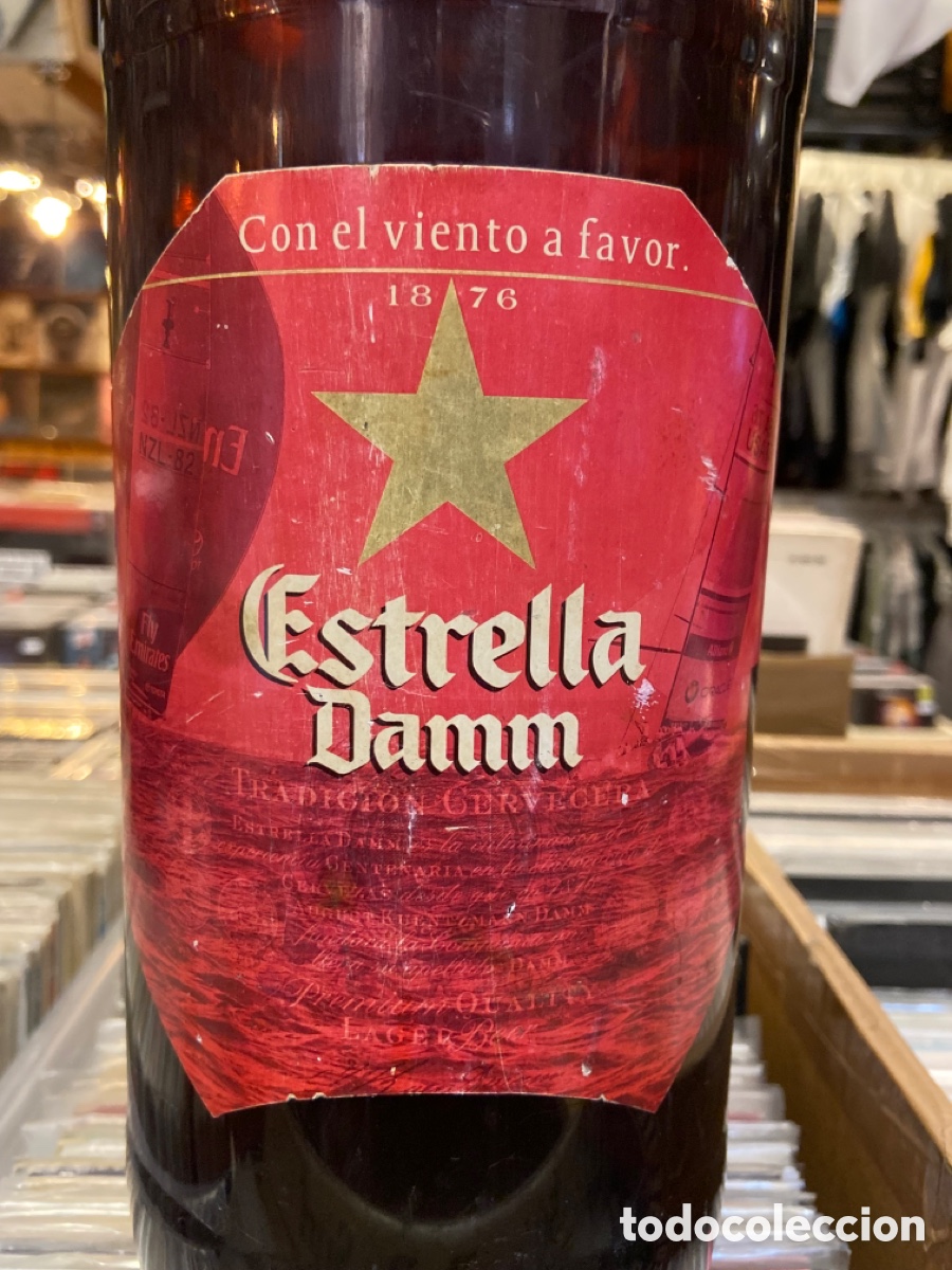 Coleccionismo: Botella gigante estrella Damm 48 cms - Foto 6