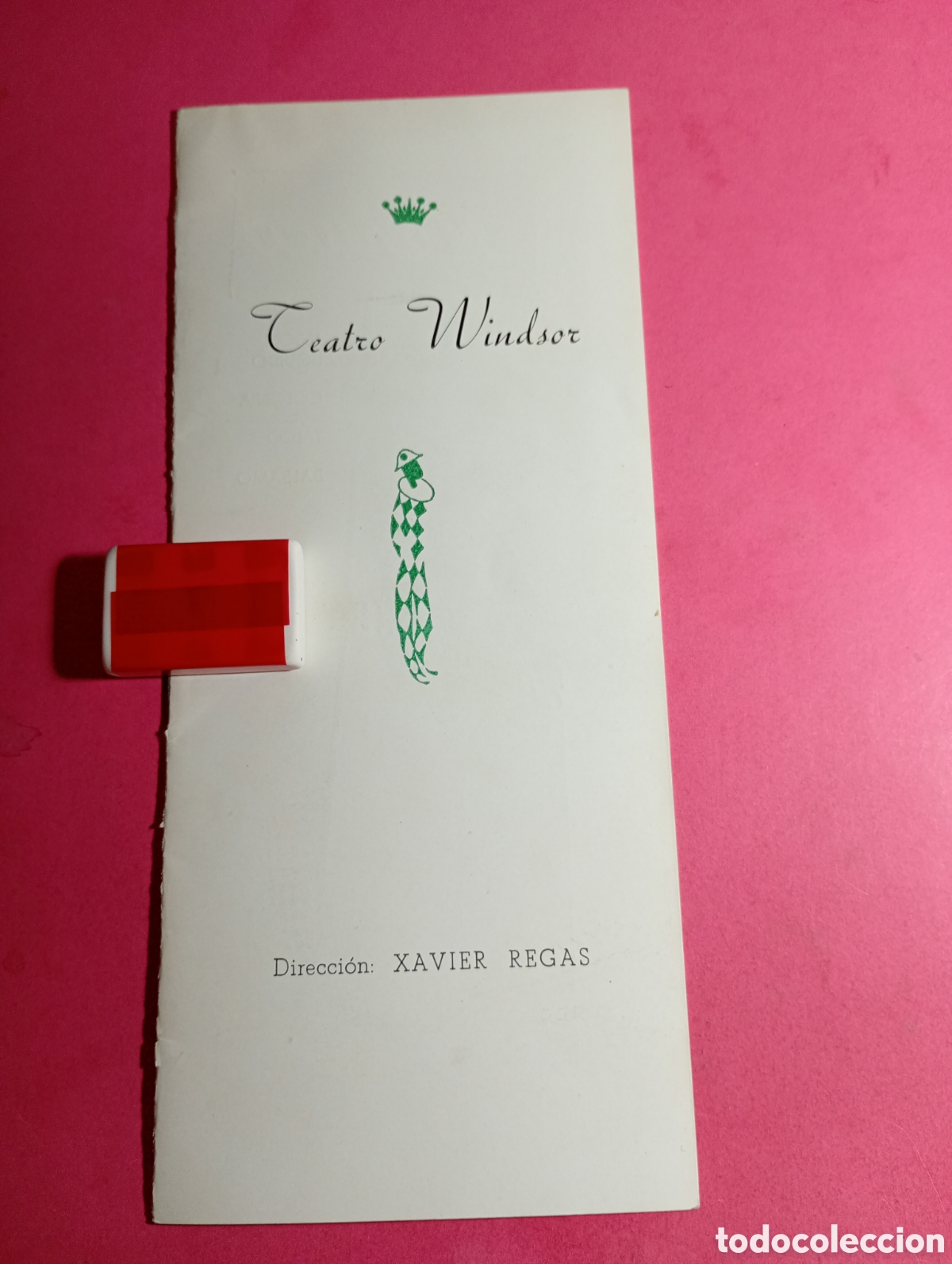 Coleccionismo: teatro windsor bcn 1961 ''la marquesa rosalinda'' ram&oacute;n del valle-incl&aacute;n - dir. gustavo perez puig