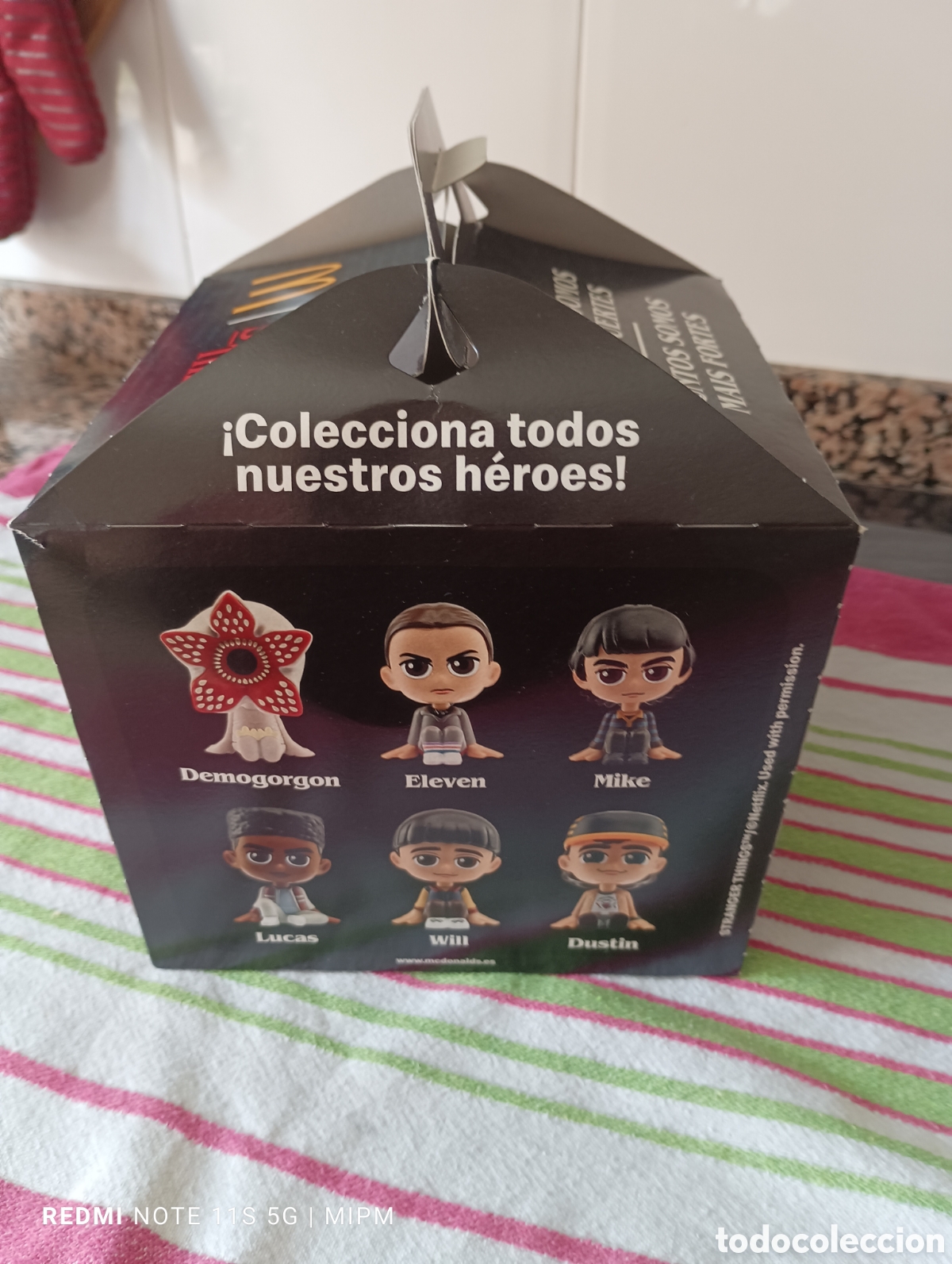 Coleccionismo: Caja men&uacute; stranger things por McDonalds - Foto 2