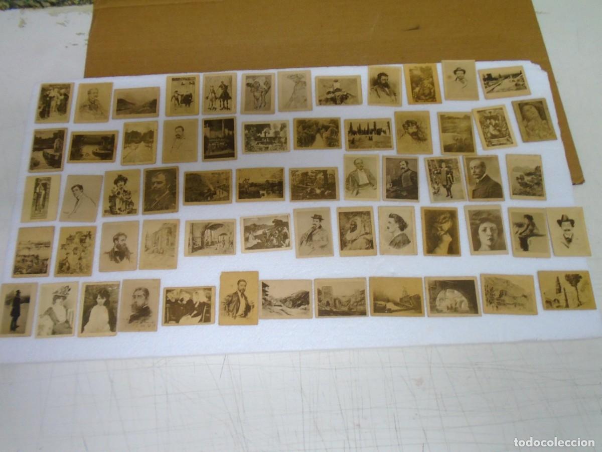 Coleccionismo: ANTIGUAS FOTOTIPIAS DE CERILLAS,SERIE N&ordm; 30,LOTE DE 61 CROMOS DIFERENTES.