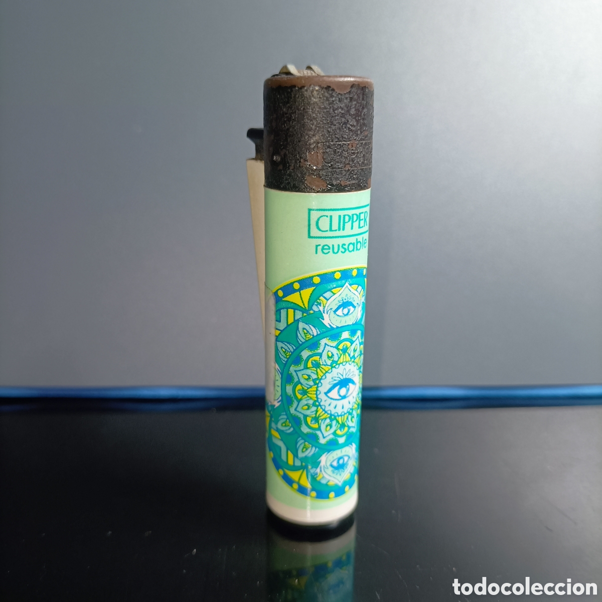 Coleccionismo: MECHERO CLIPPER. MANDALA 7 - 3/4
