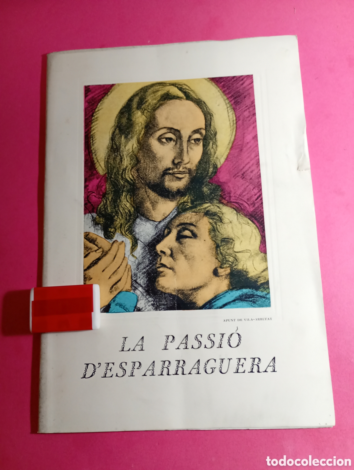 Coleccionismo: LA PASSI&Oacute; D&acute;ESPARRAGUERA ESPARREGUERA - 1954 circa preciosa cubierta apunt de Vila-Arrufat