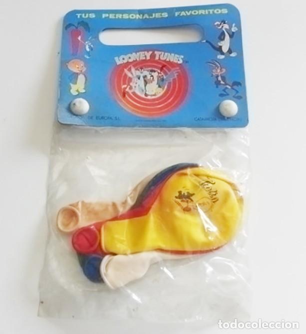 Collecting: antigua bolsa de globos kiosko personajes de la warner bros looney tunes piolin silvestre 1991 globo