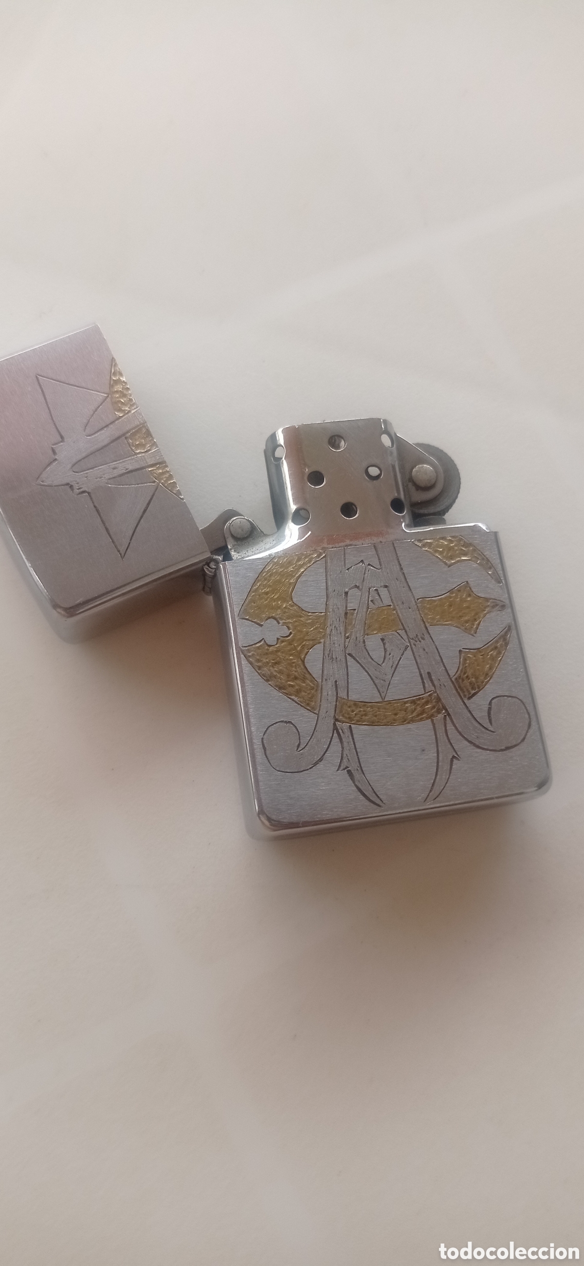 Coleccionismo: MECHERO ZIPPO REAL MADRID - Foto 3