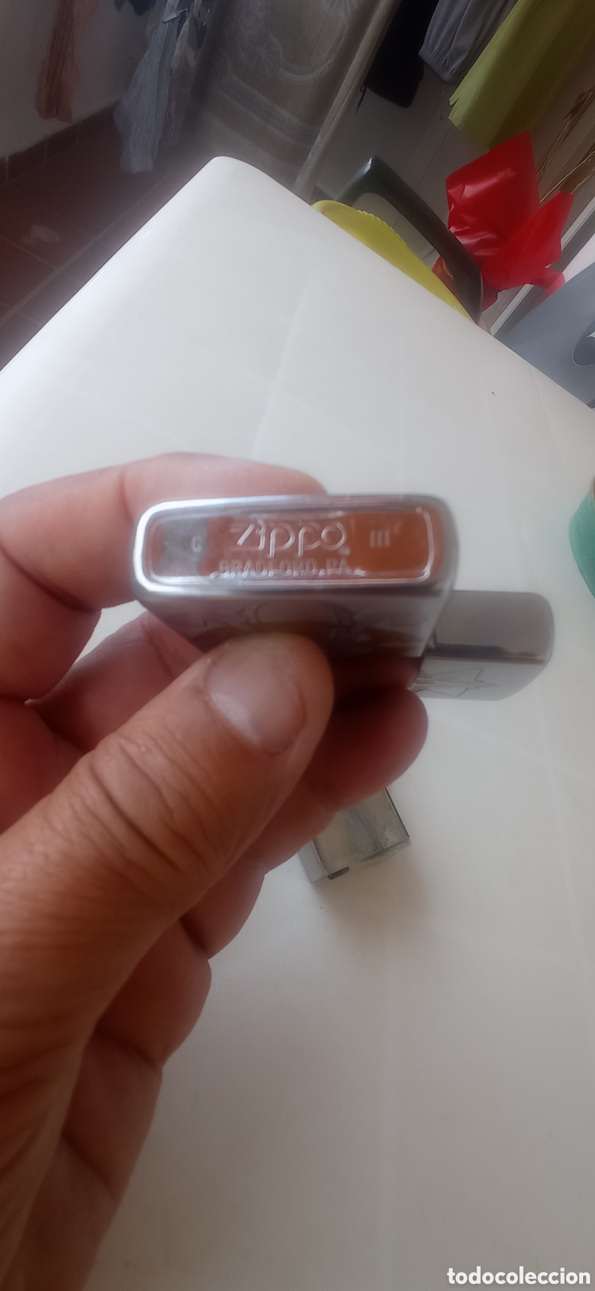 Coleccionismo: MECHERO ZIPPO REAL MADRID - Foto 5