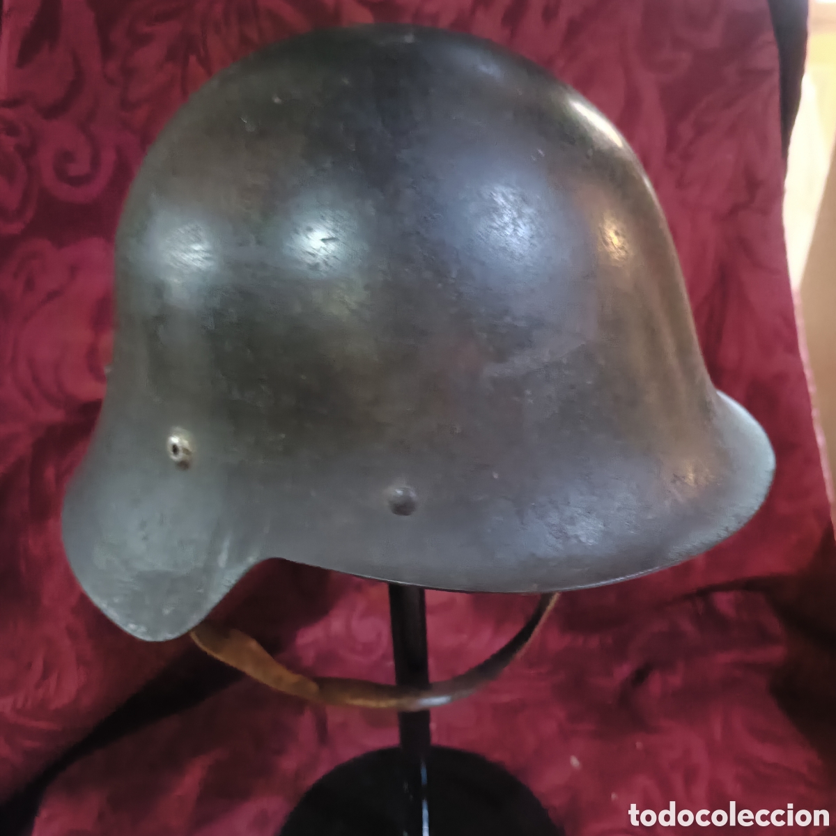 Coleccionismo: Casco &eacute;poca guerra civil completo