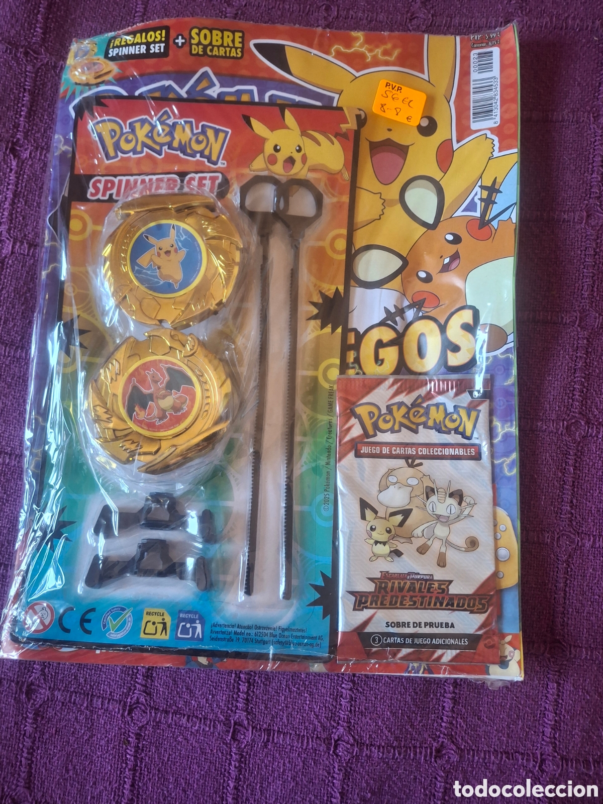 Coleccionismo: Revista pokemon spiner