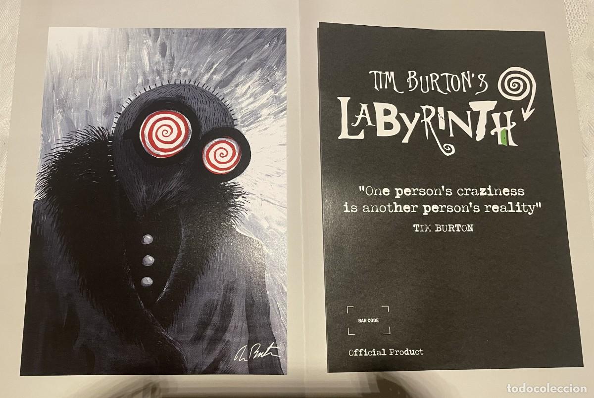 Coleccionismo: Tres laminas Tim Burton