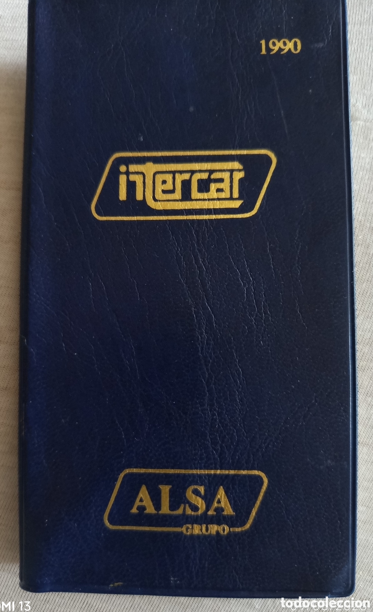 Coleccionismo: Agenda 1990 Intercar ALSA