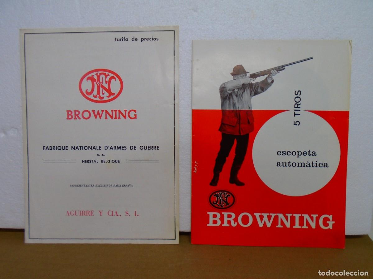 Coleccionismo: BROWNING(FABRICA DE ARMAS)CATLOGO Y TARIFA 1967.