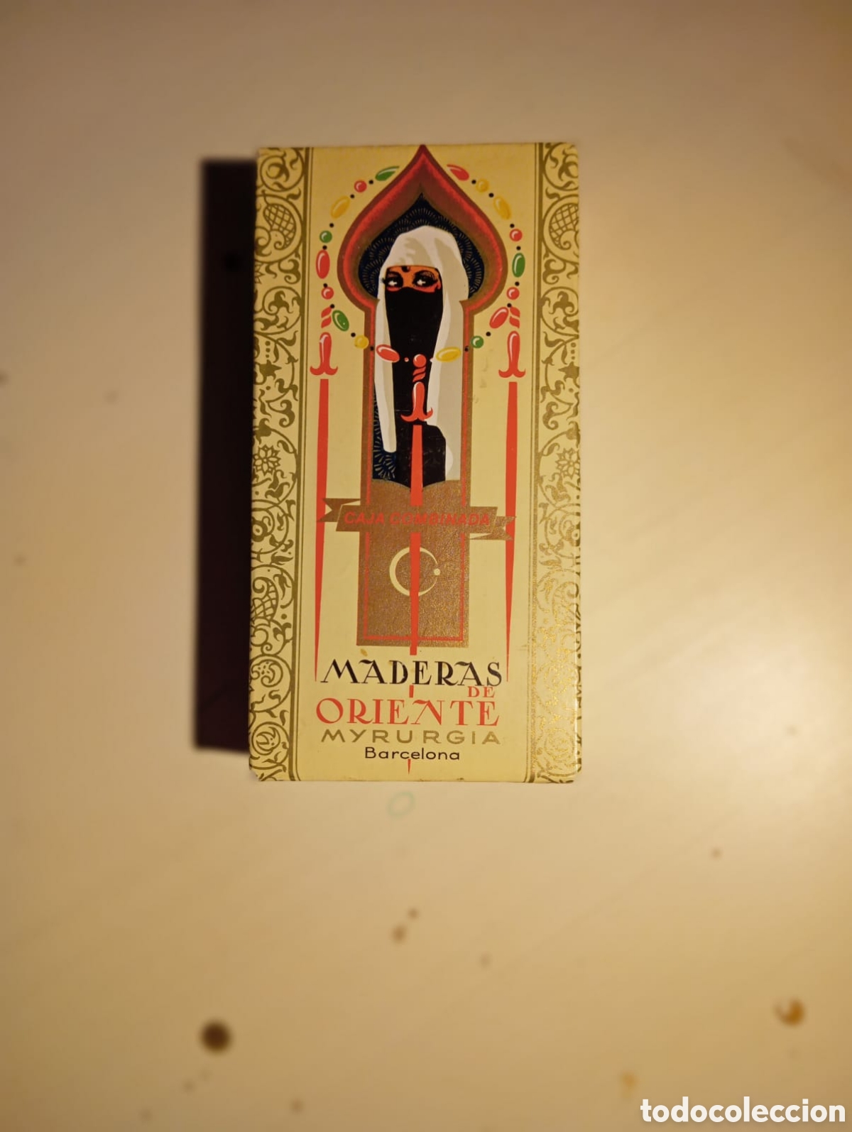 Coleccionismo: Set Vintage Maderas de Oriente - Myrurgia (Barcelona) | Estuche Completo Jabones y Perfume