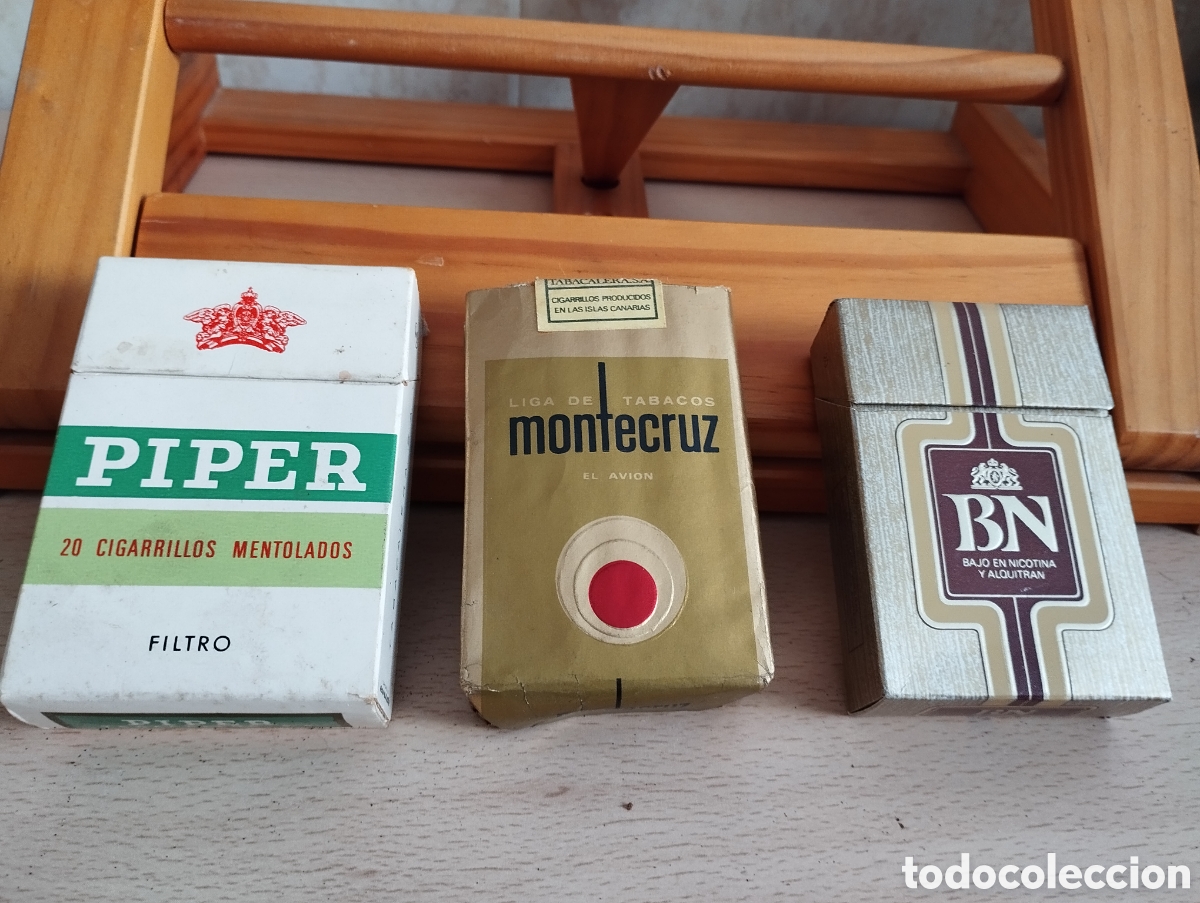 Coleccionismo: TABACO CIGARRILLOS MONTECRUZ PIPER BN.