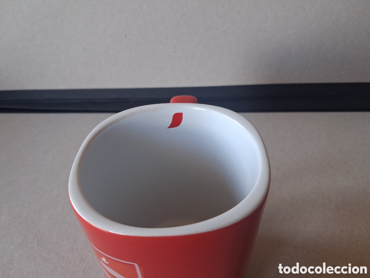 Coleccionismo: Taza roja de nescafe make - Foto 4