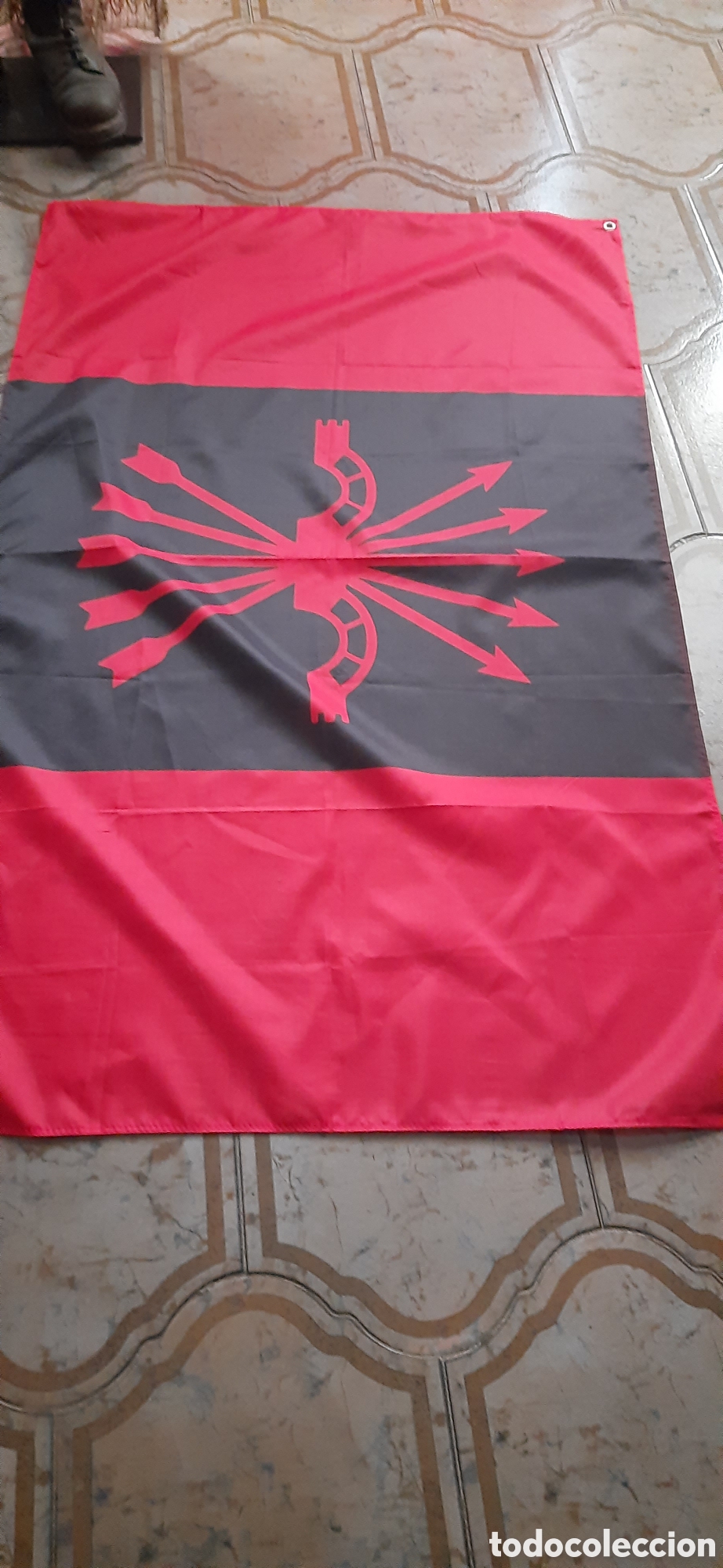 Coleccionismo: Bandera de falange espa&ntilde;ola