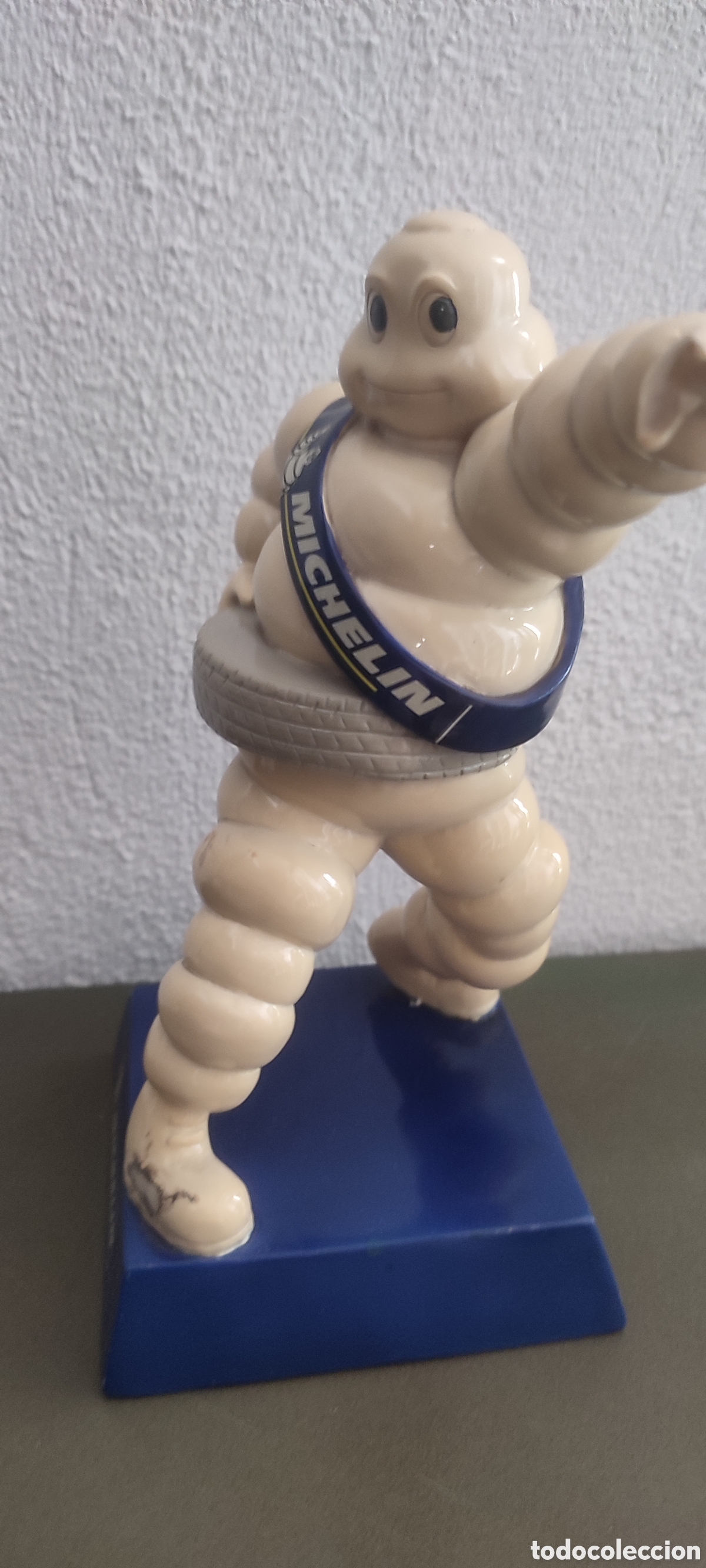 Coleccionismo: Mu&ntilde;eco Michel&iacute;n bibendum de resina o pl&aacute;stico.