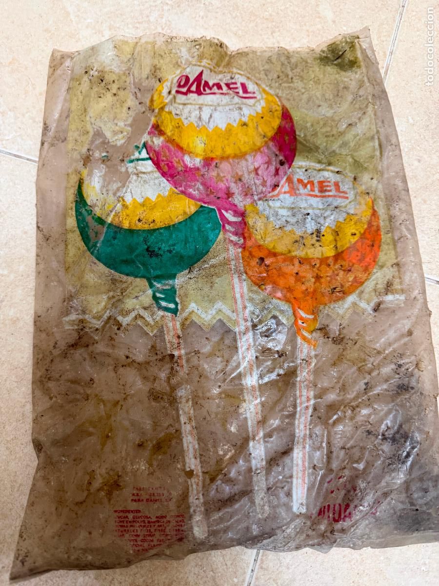 Coleccionismo: Bolsa grande Chupa Chups damel
