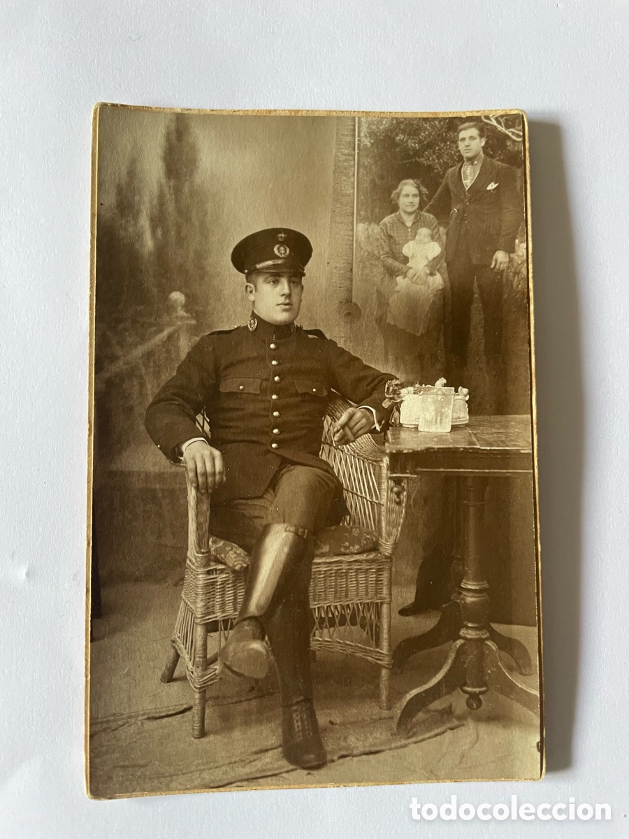 Coleccionismo: Antigua fotograf&iacute;a militar