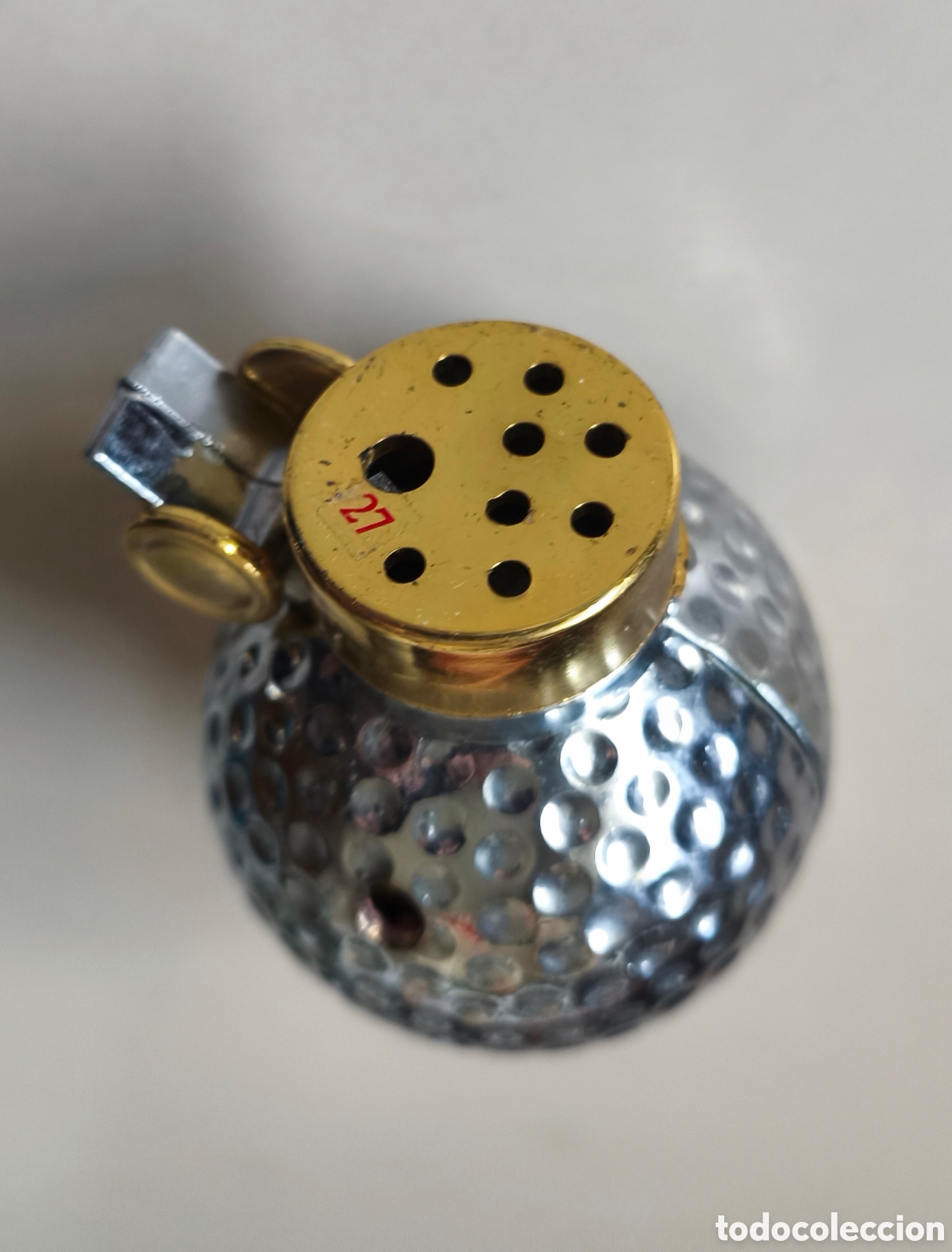 Coleccionismo: Encendedor con forma de pelota de golf - Foto 4