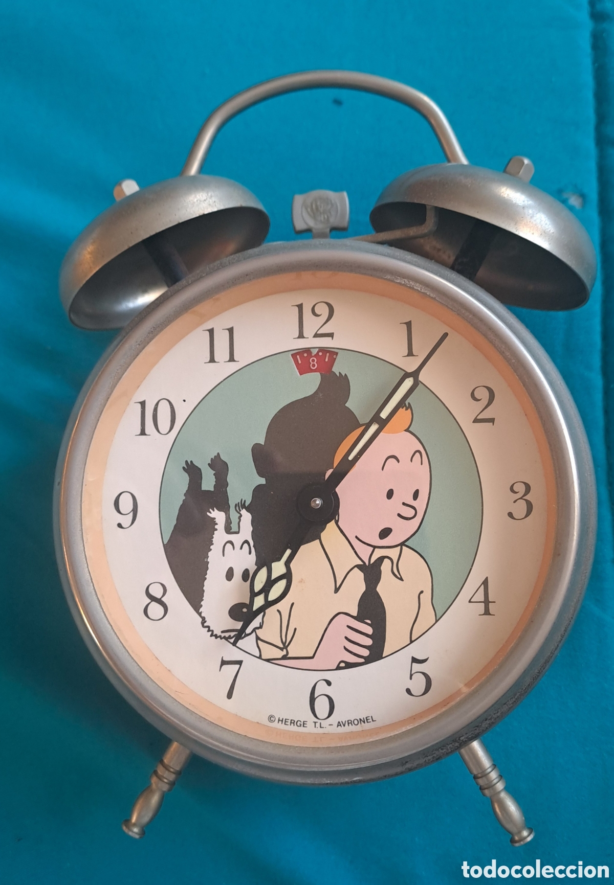 Coleccionismo: Reloj Despertador Tintin Alemania