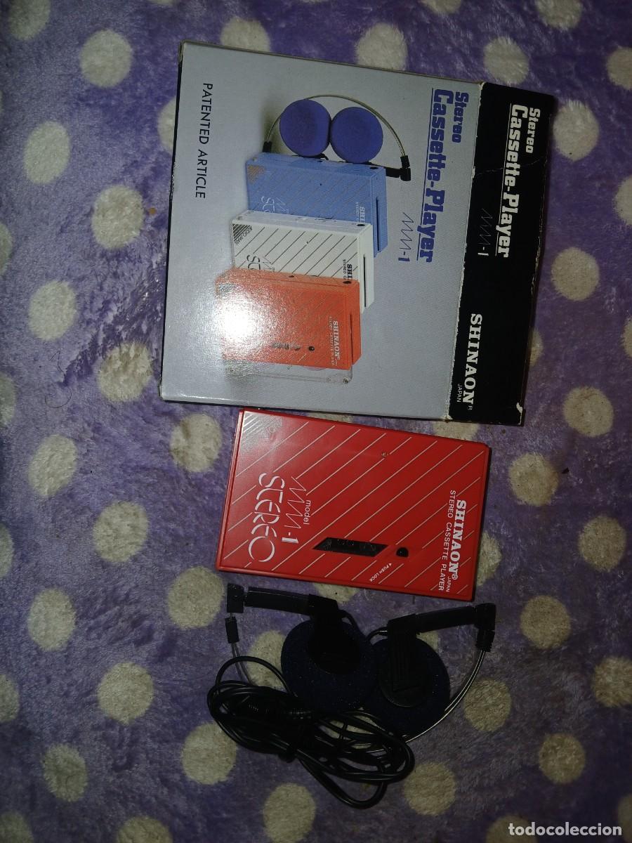 Coleccionismo: Antiguo cassette _player walkman shinaon made in Jap&oacute;n a&ntilde;os 80 caja original