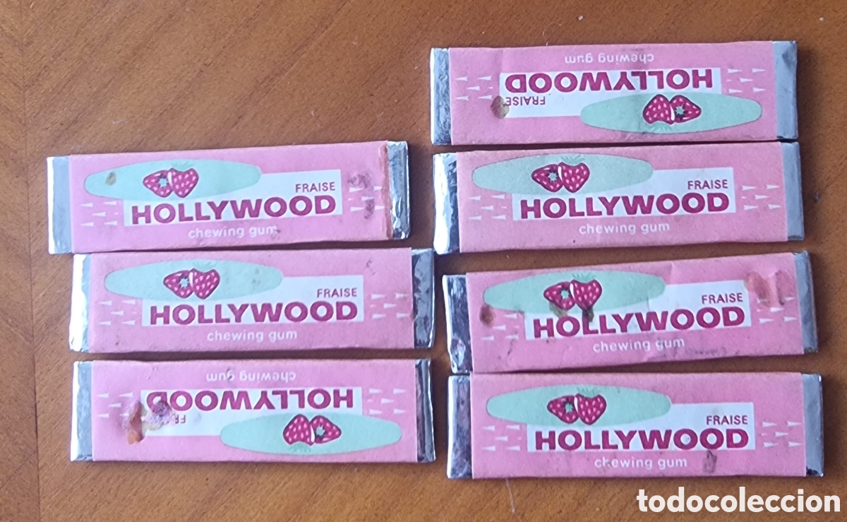 Coleccionismo: Lote de chicles Hollywood originales ved fotos