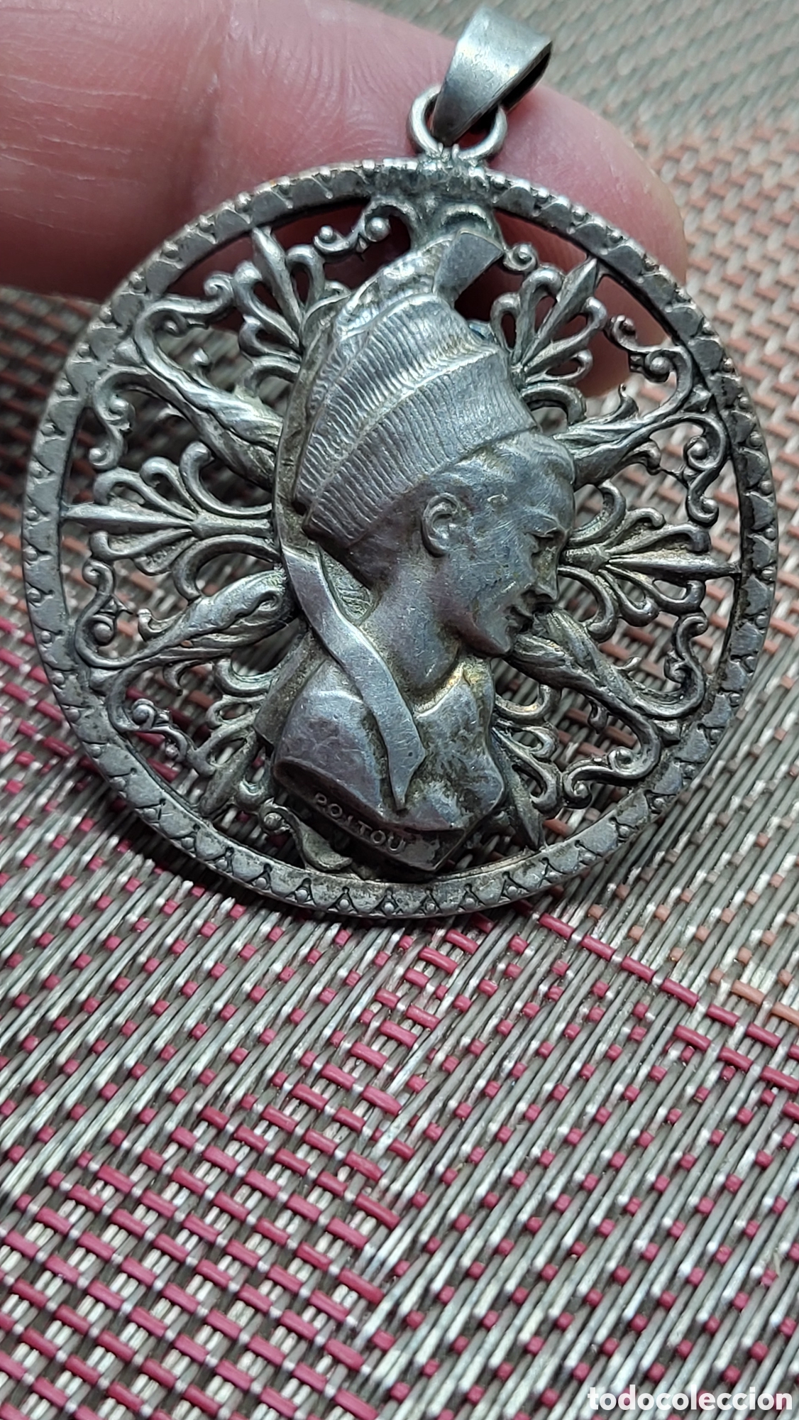 Coleccionismo: Antigua medalla insignia