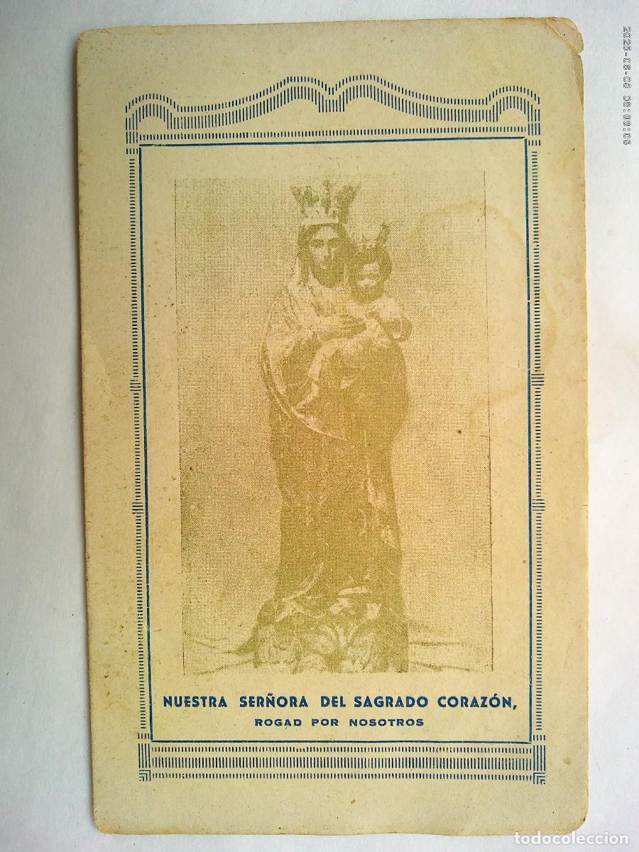 Coleccionismo: SOLEMNE TRIDUO A NUESTRA SE&Ntilde;ORA DEL SAGRADO CORAZON . SEVILLA , 1946