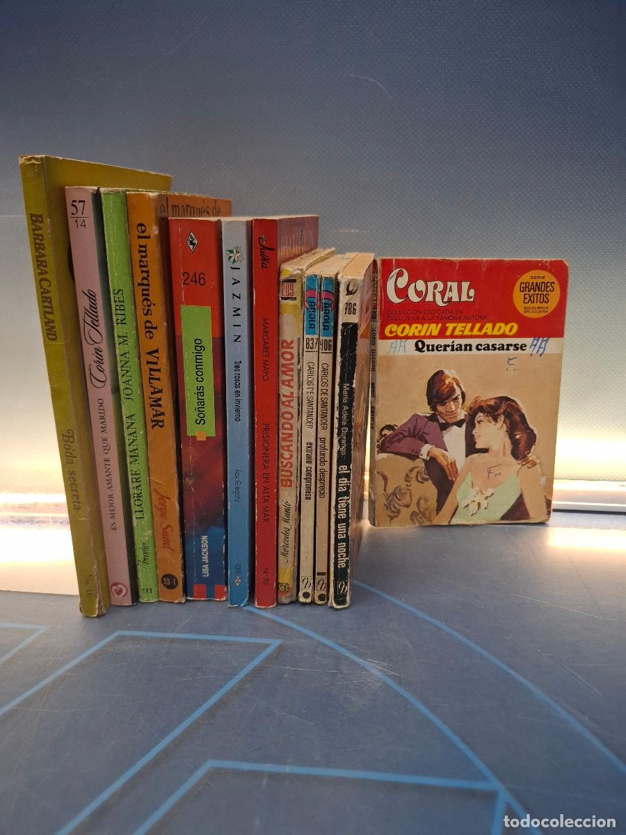 Coleccionismo: Lote, 12 libros Corin tellado, Varios