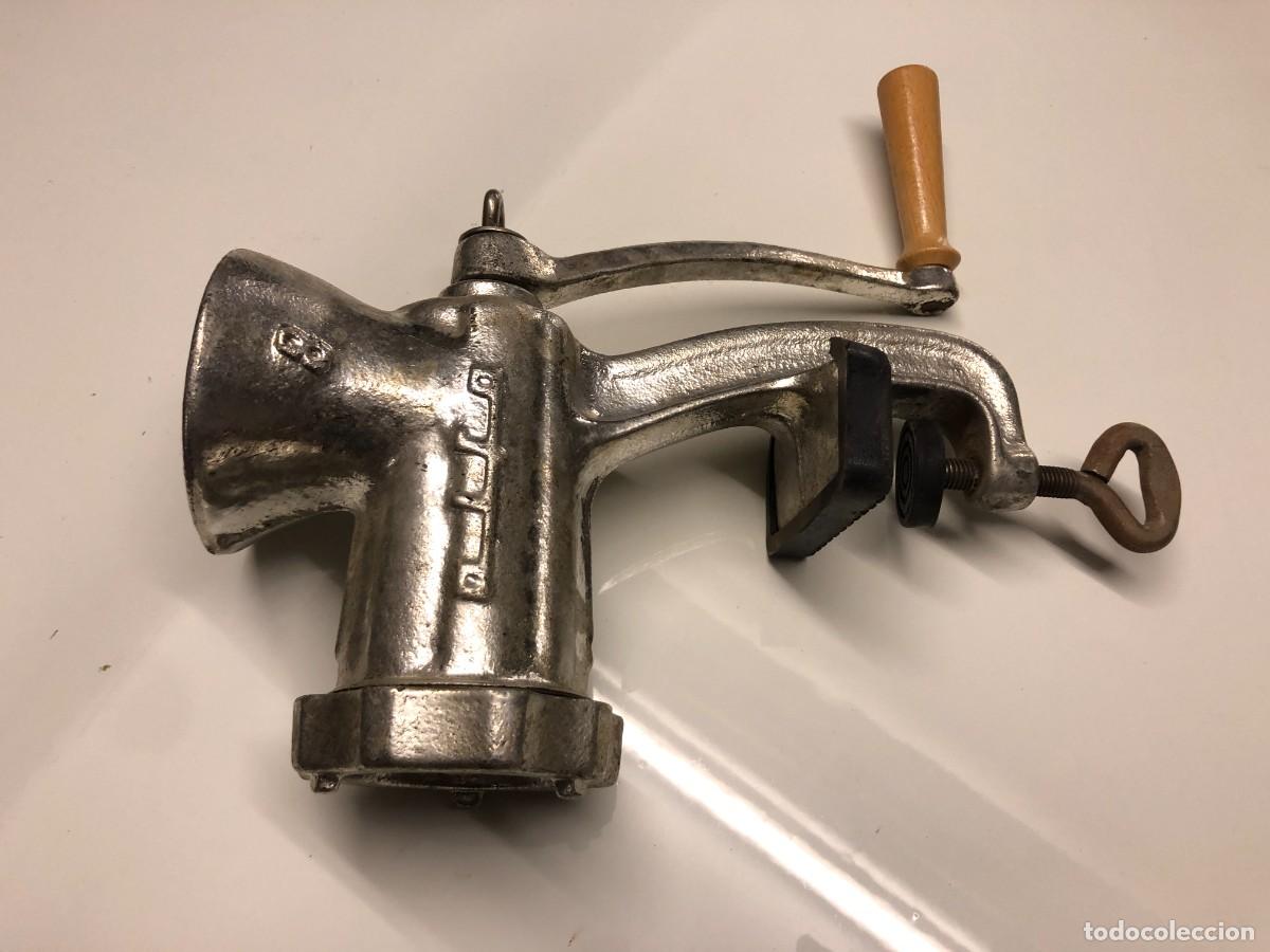 Coleccionismo: Picadora manual carne Alfa 8 vintage