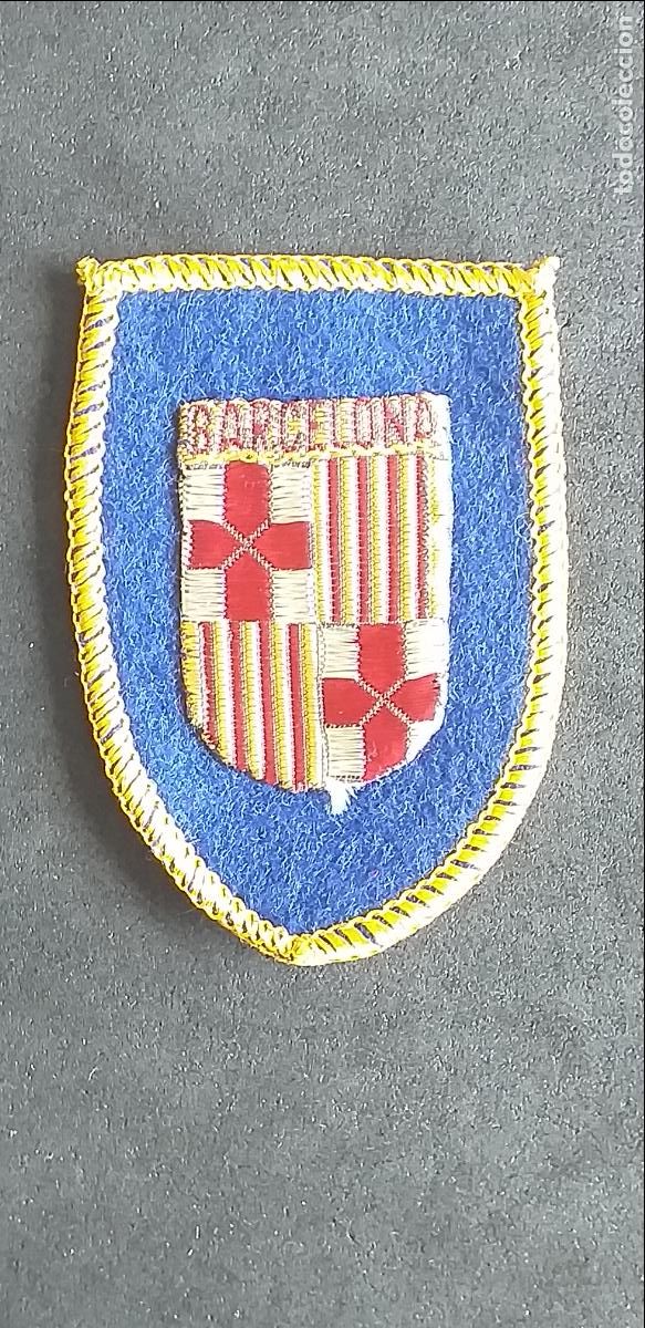Sammeln: PARCHES ANTIGUOS-V8-II-60X40mm.-BARCELONA