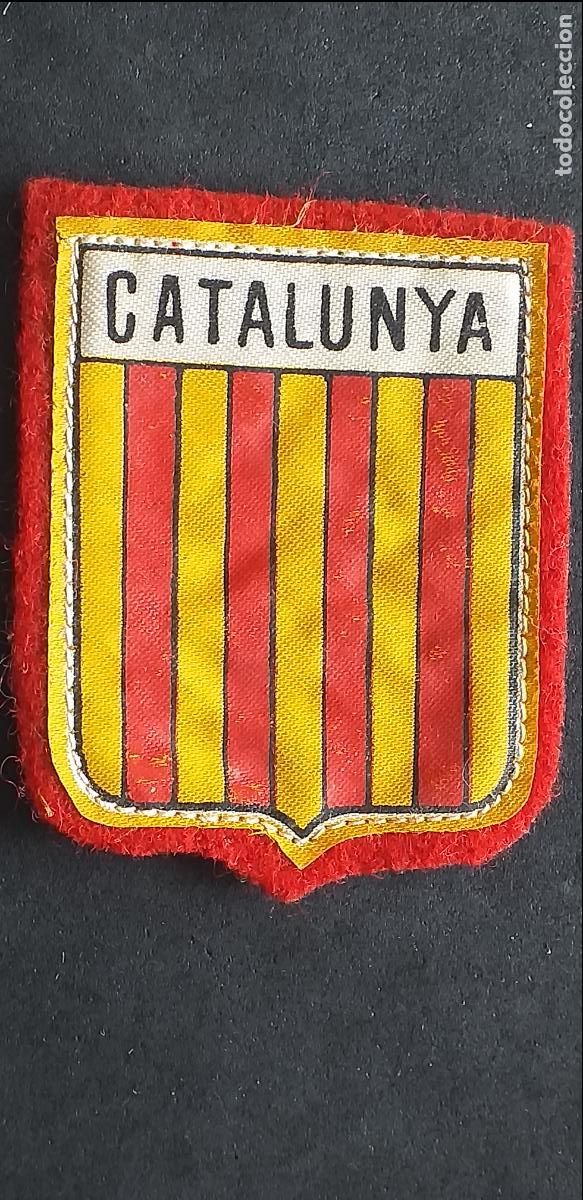 Sammeln: PARCHES ANTIGUOS-V8-II-60X50mm.-CATALUNYA