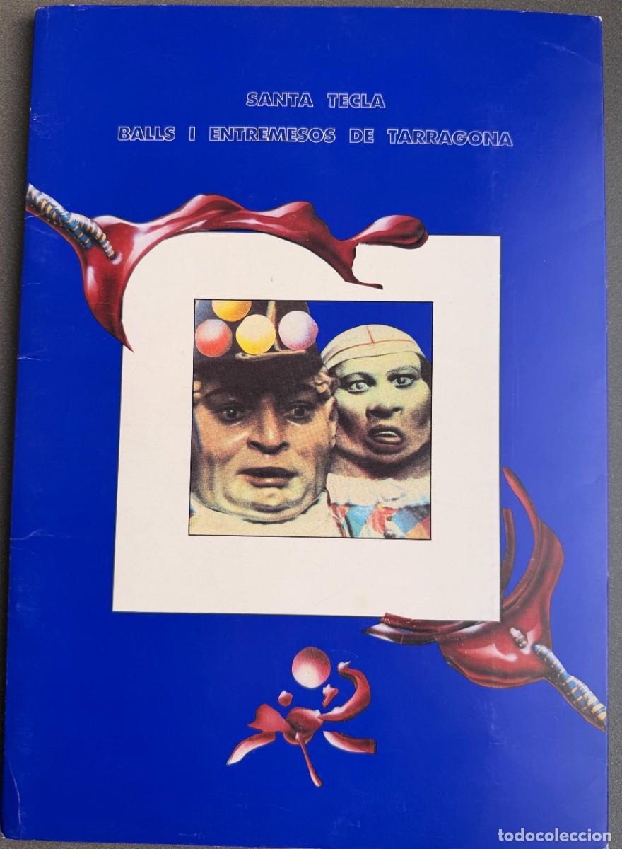 Coleccionismo: CARPETA 28 LAMINAS SANTA TECLA BALLS I ENTREMESOS DE TARRAGONA - A&Ntilde;O 1989 - BALL DE DIABLES