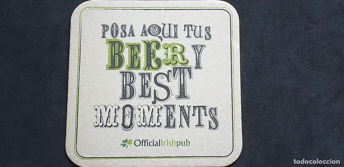 Sammeln: POSAVASOS-V28-V-90X90mm.-IRISHPUB