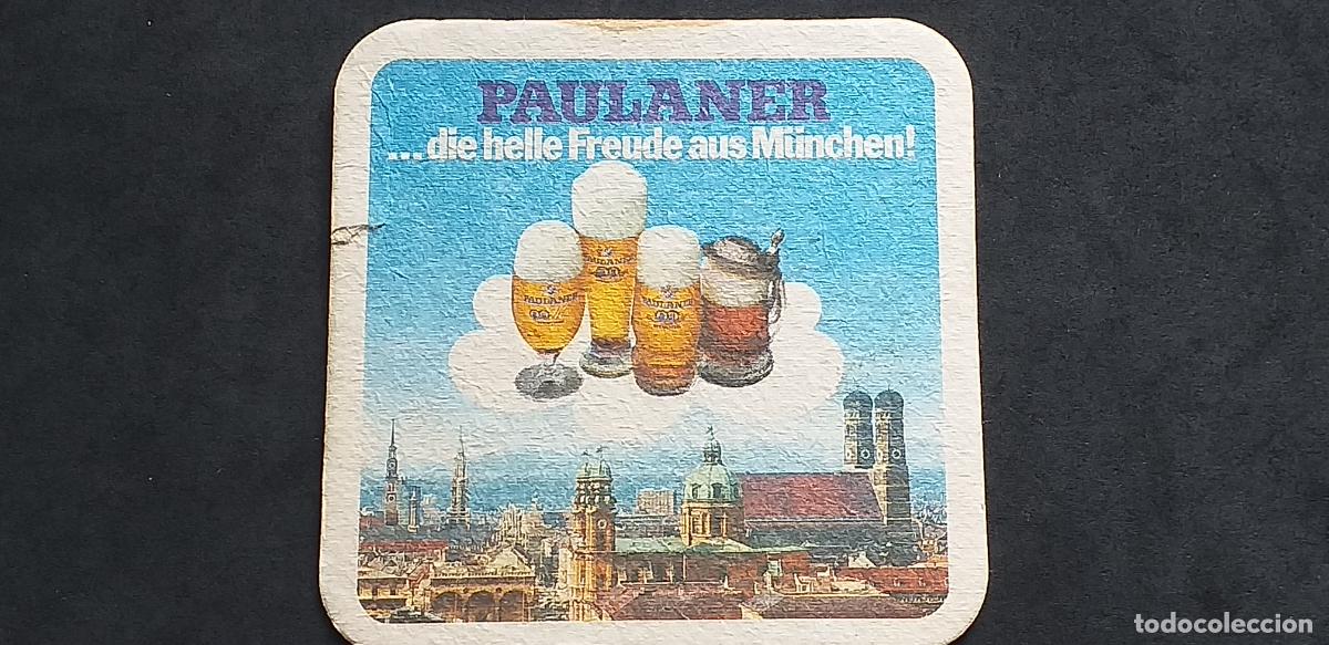 Sammeln: POSAVASOS-V28-V-90X90mm.-PAULANER